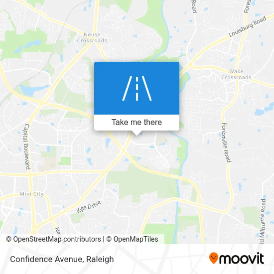 Confidence Avenue map