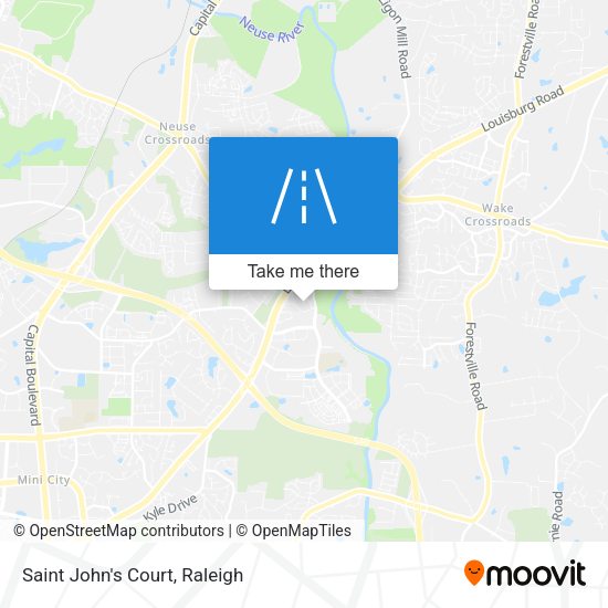Mapa de Saint John's Court