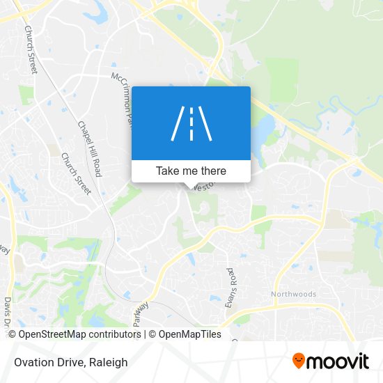 Mapa de Ovation Drive