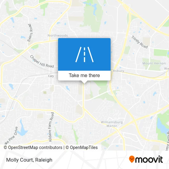 Molly Court map