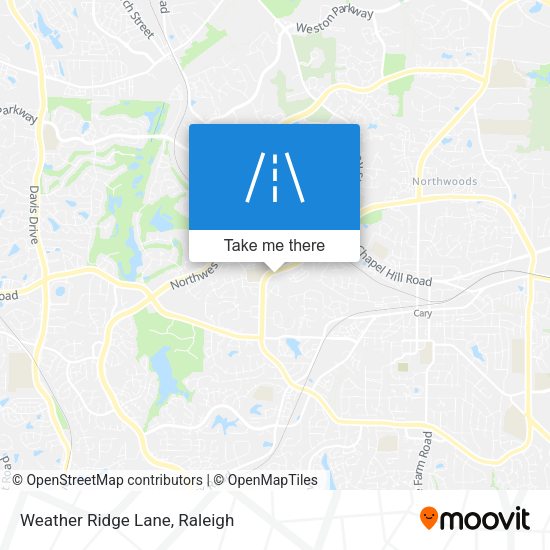 Mapa de Weather Ridge Lane
