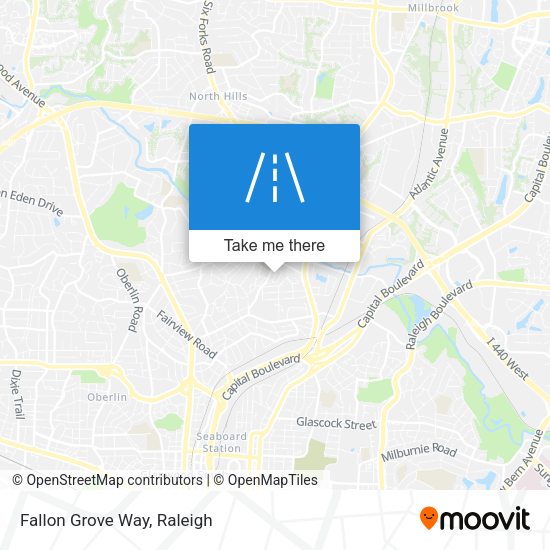 Mapa de Fallon Grove Way