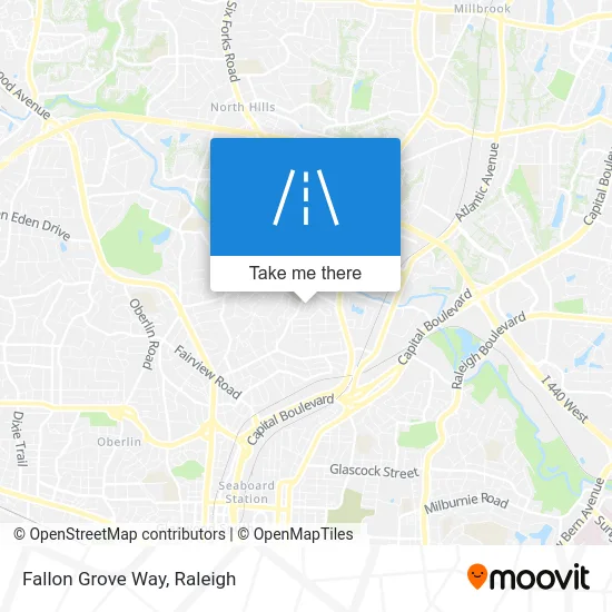 Fallon Grove Way map