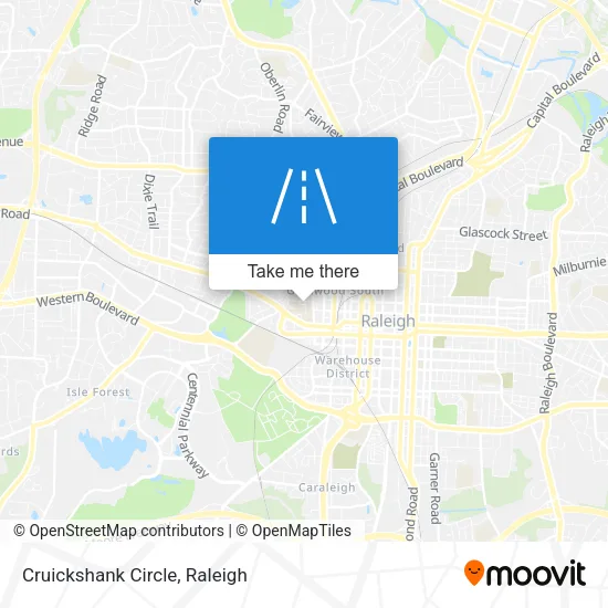 Cruickshank Circle map