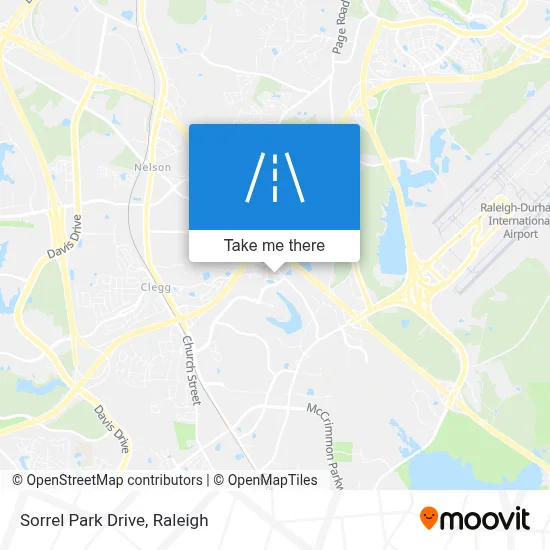 Sorrel Park Drive map