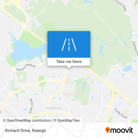 Richard Drive map