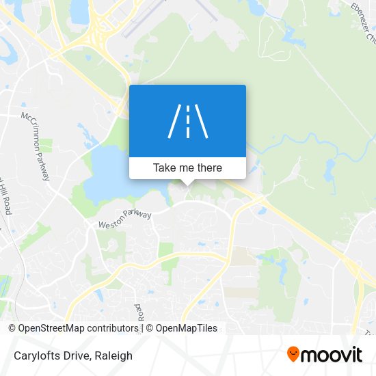 Mapa de Carylofts Drive