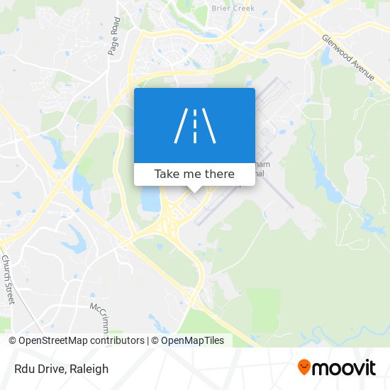 Rdu Drive map