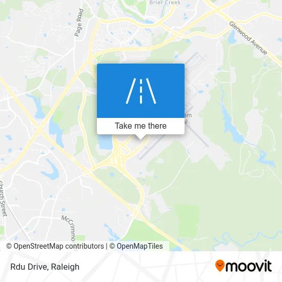 Rdu Drive map