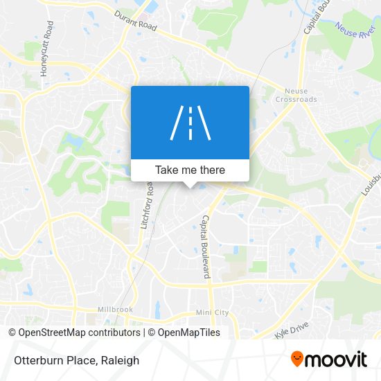 Mapa de Otterburn Place