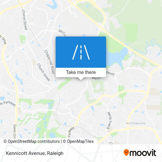 Mapa de Kennicott Avenue