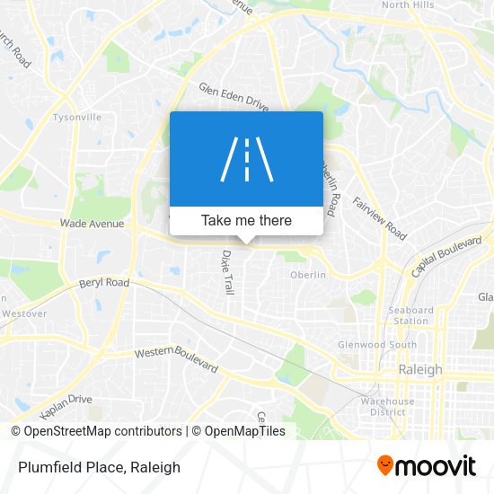 Plumfield Place map