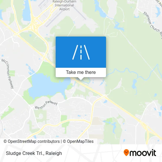 Sludge Creek Trl. map