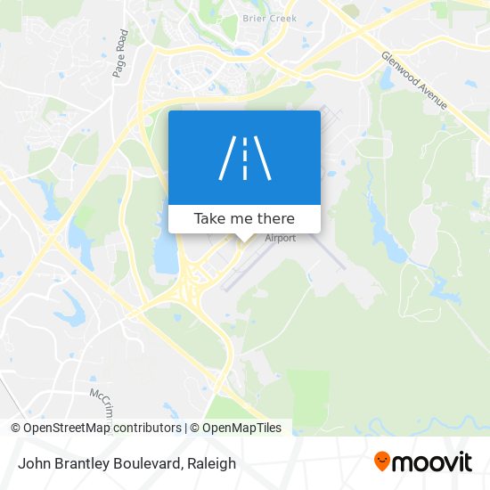 John Brantley Boulevard map