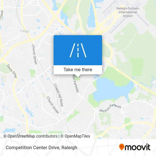 Competition Center Drive map