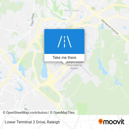 Lower Terminal 2 Drive map