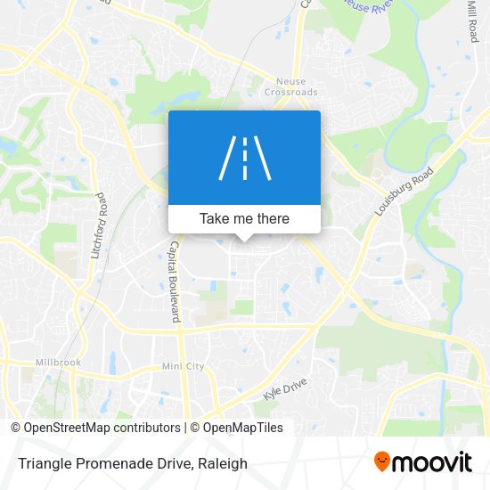 Mapa de Triangle Promenade Drive