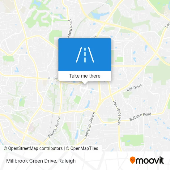 Millbrook Green Drive map