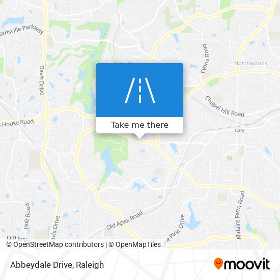 Abbeydale Drive map