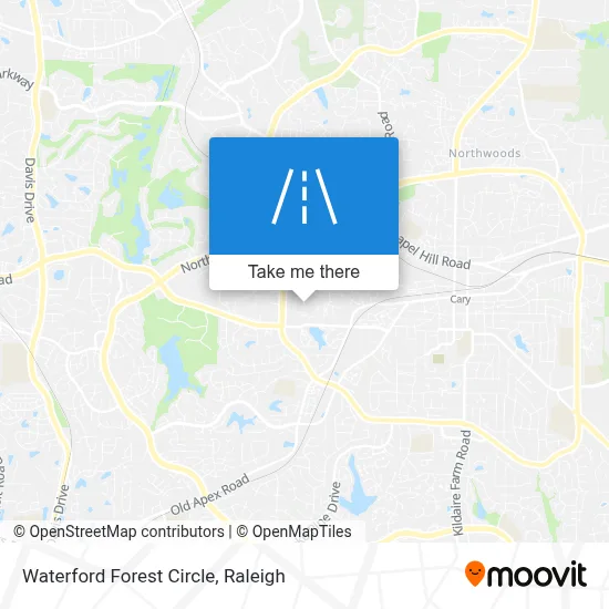Waterford Forest Circle map