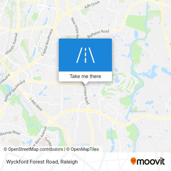 Wyckford Forest Road map