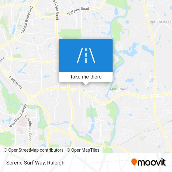 Mapa de Serene Surf Way