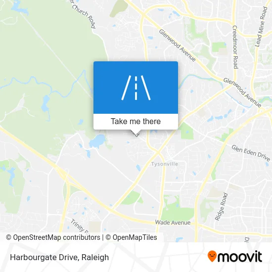 Harbourgate Drive map