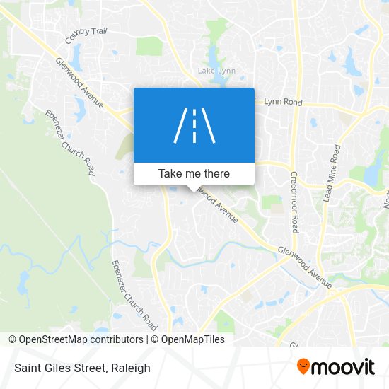 Saint Giles Street map