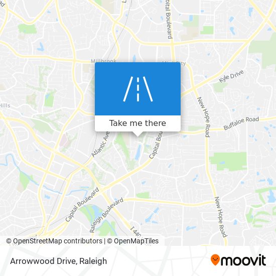 Arrowwood Drive map