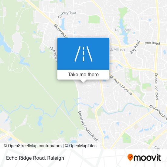 Echo Ridge Road map