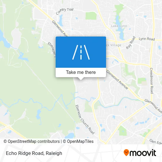 Echo Ridge Road map
