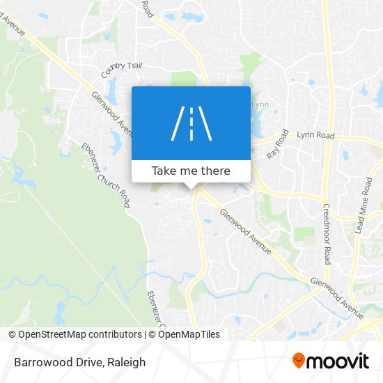 Barrowood Drive map