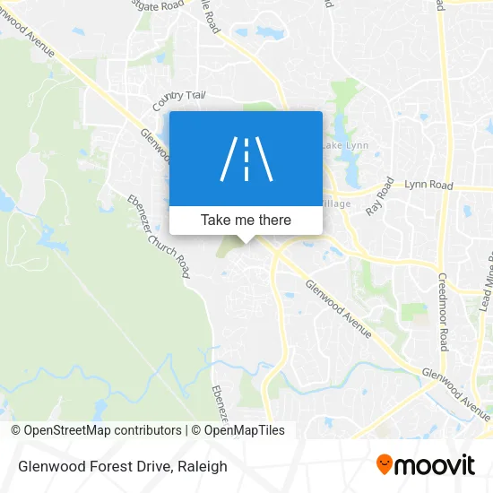 Mapa de Glenwood Forest Drive