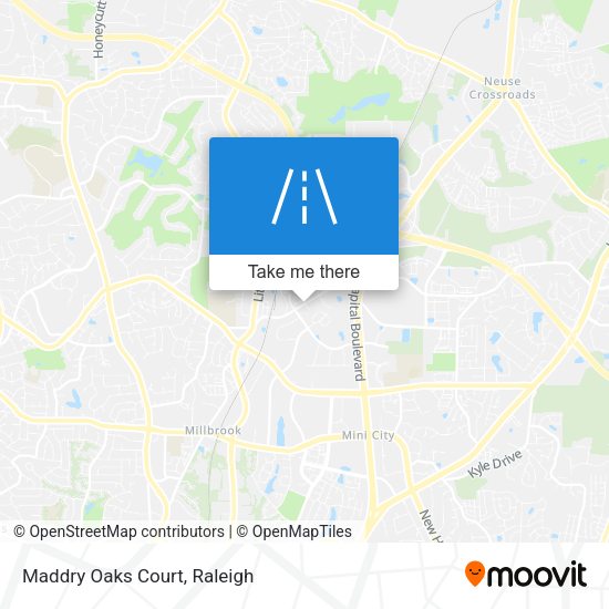 Mapa de Maddry Oaks Court