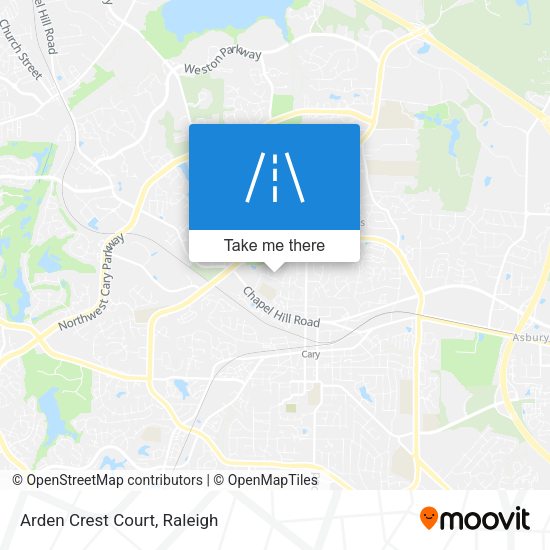 Mapa de Arden Crest Court