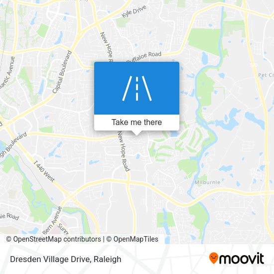 Mapa de Dresden Village Drive