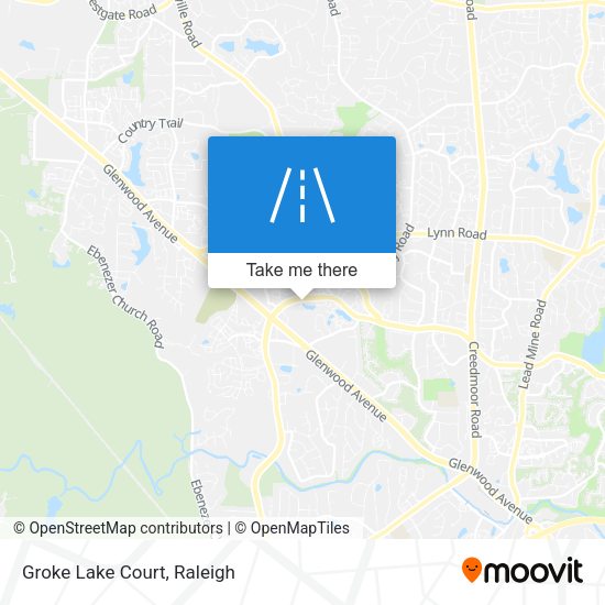 Mapa de Groke Lake Court