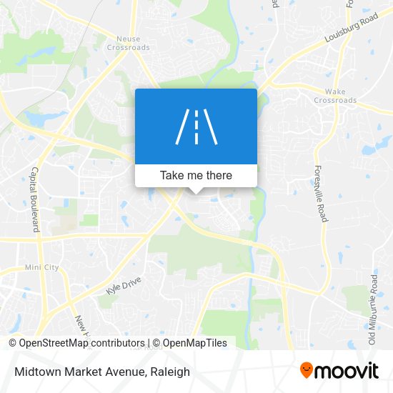Mapa de Midtown Market Avenue