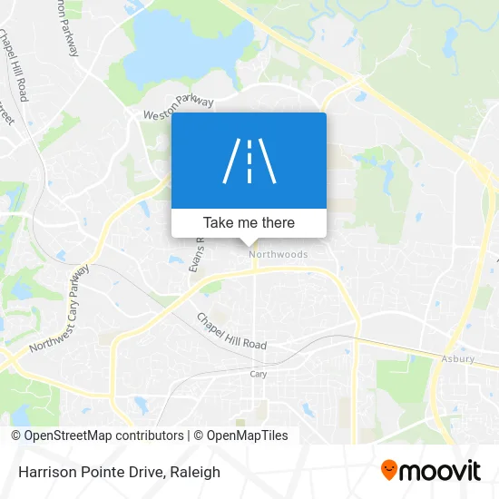 Harrison Pointe Drive map