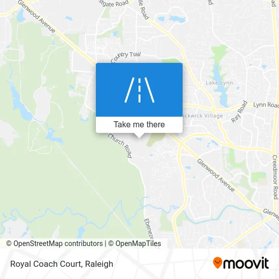 Royal Coach Court map