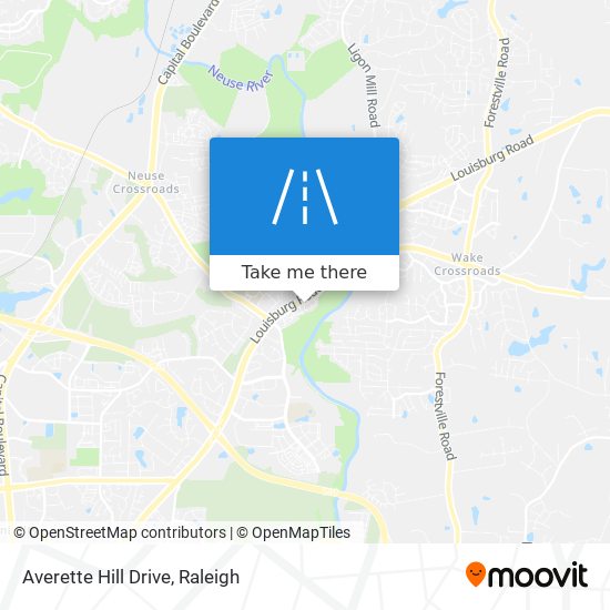 Averette Hill Drive map