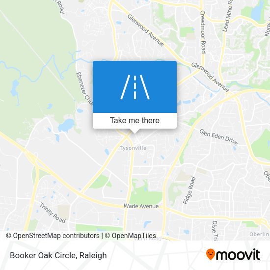 Mapa de Booker Oak Circle