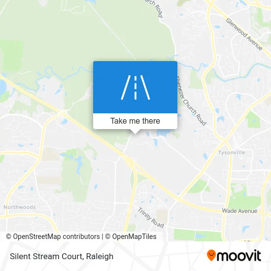 Silent Stream Court map