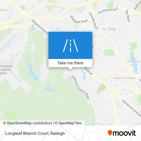 Longleaf Branch Court map