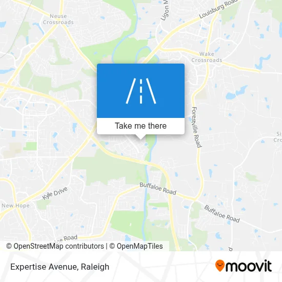 Expertise Avenue map