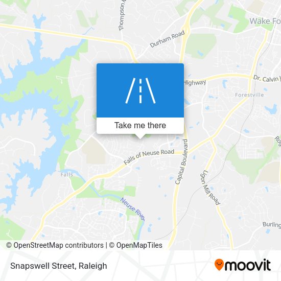 Mapa de Snapswell Street