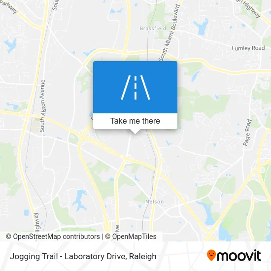 Jogging Trail - Laboratory Drive map