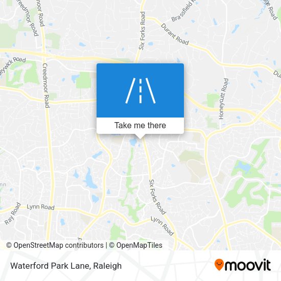 Waterford Park Lane map