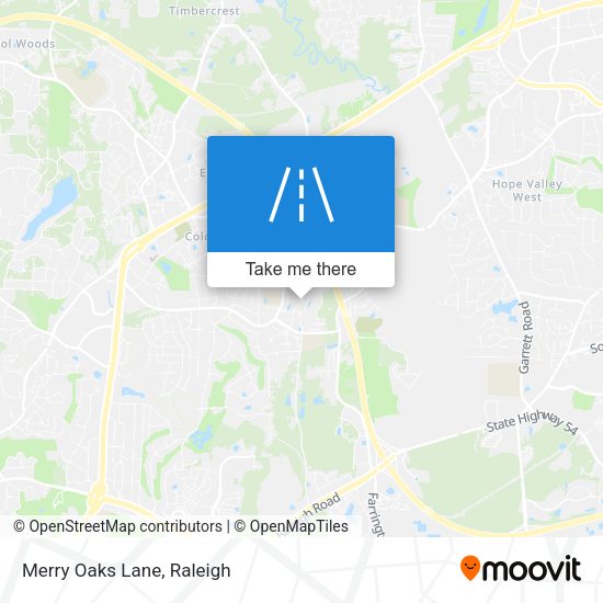 Mapa de Merry Oaks Lane