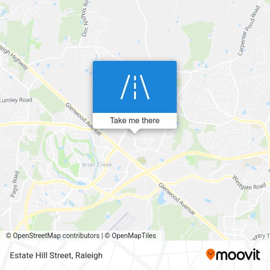 Mapa de Estate Hill Street